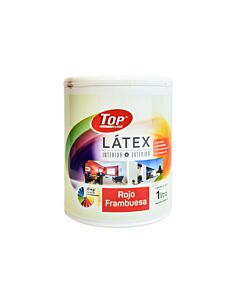 Látex Top Line Interior/Exterior Rojo Frambuesa 1L