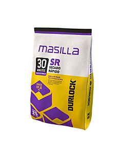 Masilla Para Yeso 25kg Secado Rápido Durlock (30min)