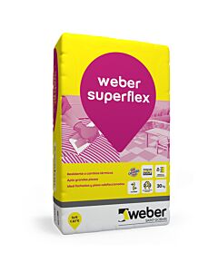 Pegamento Superflex 25kg Weber