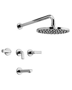 Grifería Ducha con transferencia Cipres 0103/N2 Cromo FV