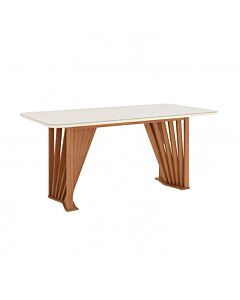 Mesa Adriana 180 Nature/Off White
