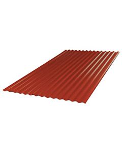 Chapa Acanalada Prepintada Rojo